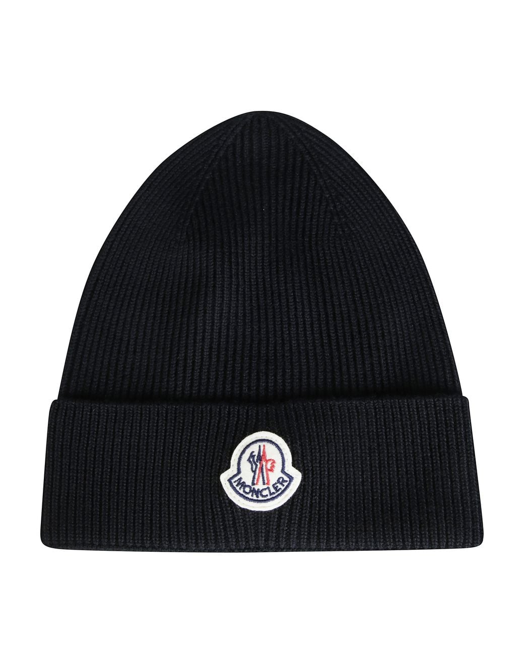 Moncler Black Quilted Hat for men