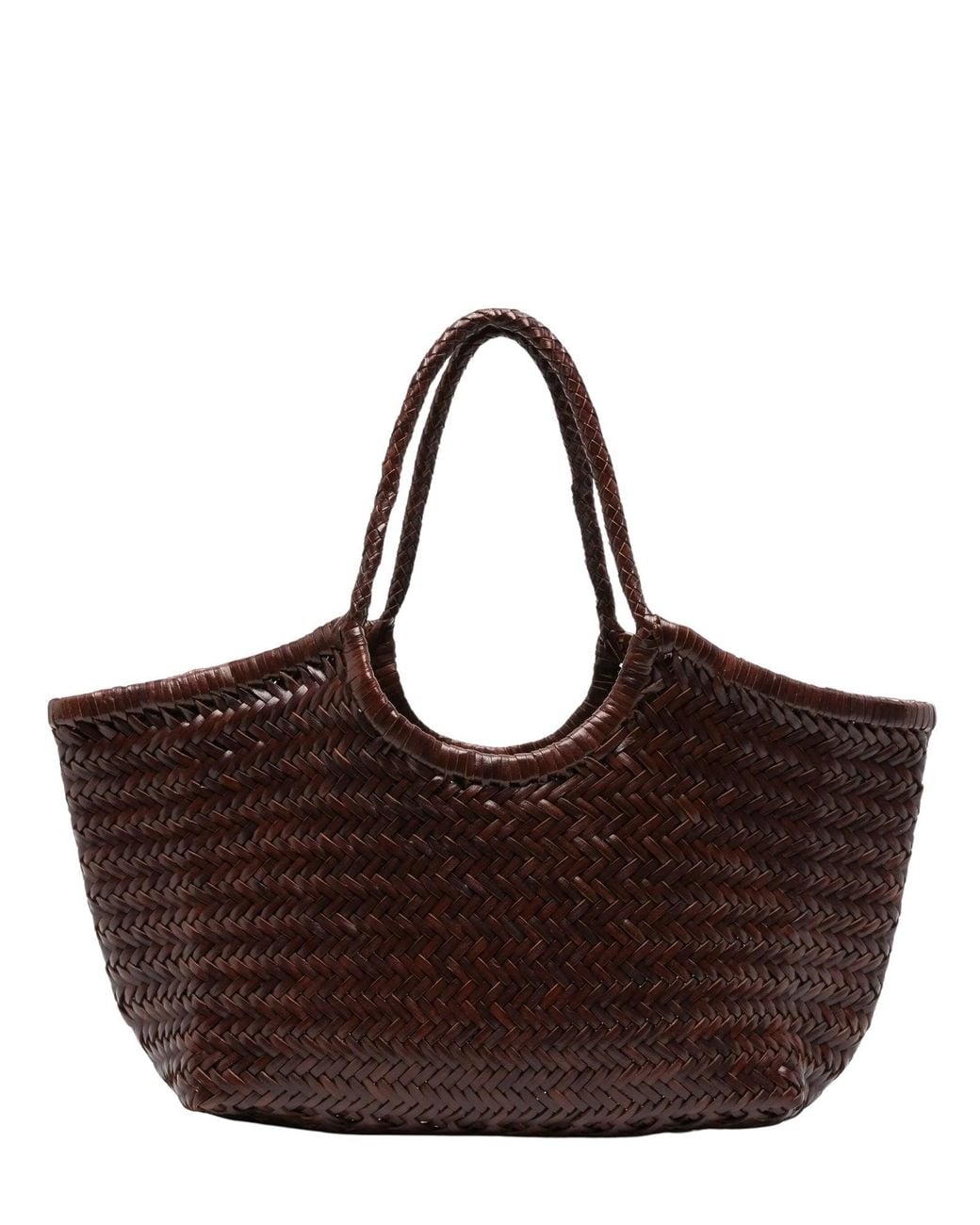 Dragon Diffusion Brown Mini Leather Bag For