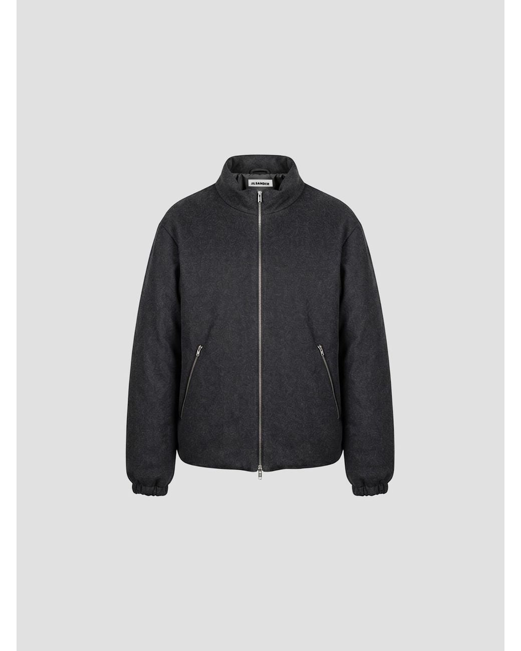 Jil Sander Black Goose Down Puffer Jacket
