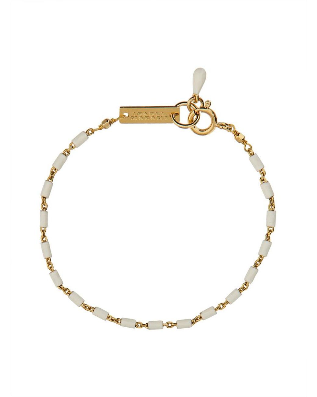 Isabel Marant Metallic Mini Statement Cuff Bracelet