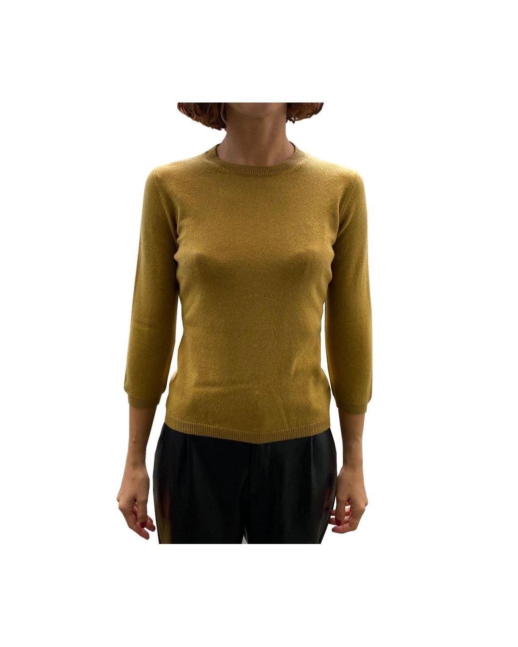 LA ROSE Green Pullover
