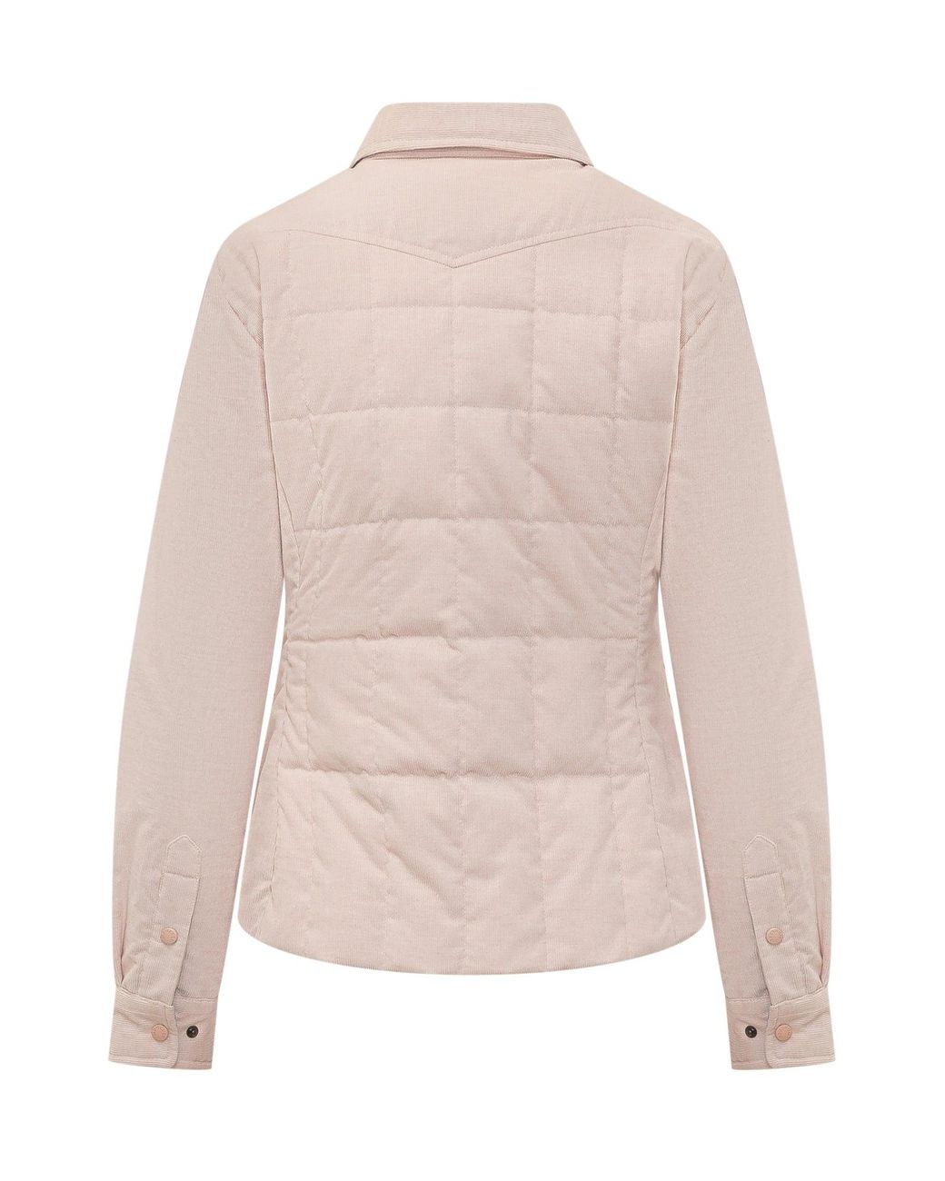 Moncler Pink Lightweight Mini Jacket With Artistic Pockets