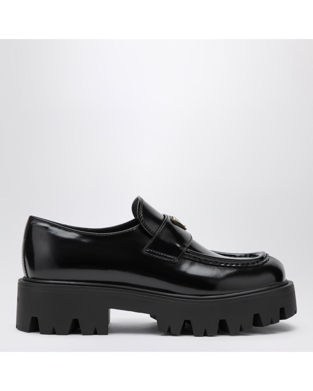Prada Black Mocassini