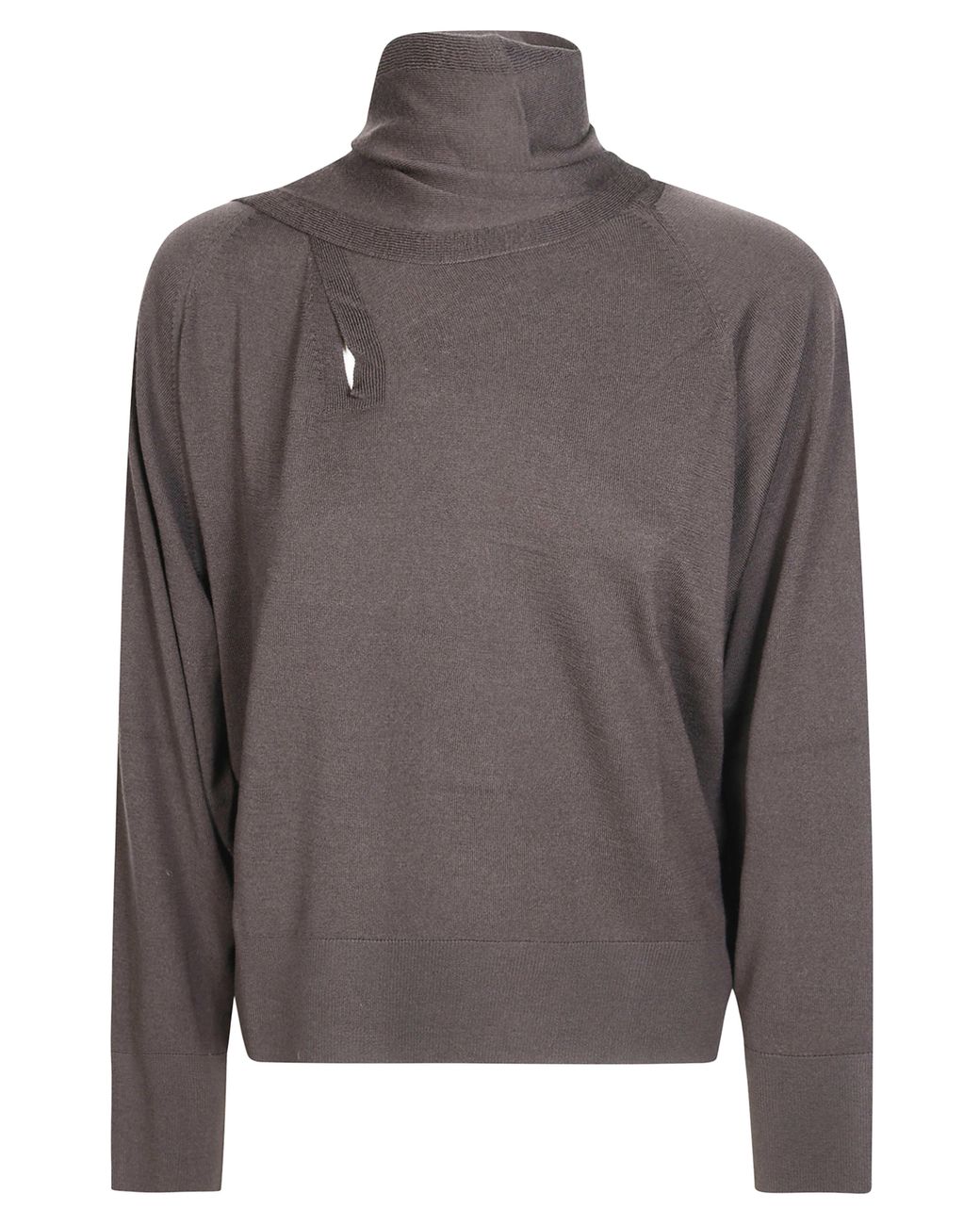 Incotex Gray Sweater Scarf