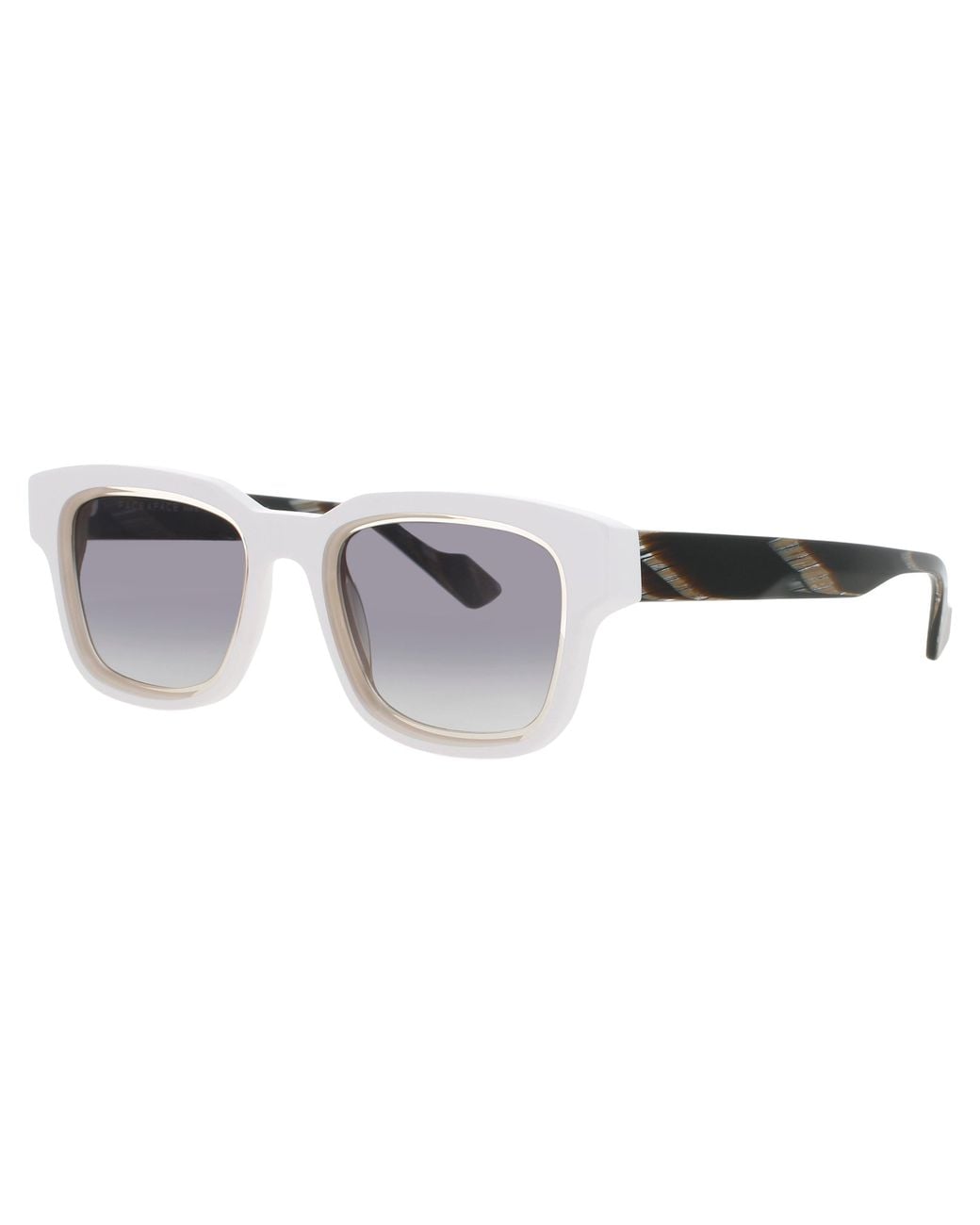 Face A Face Black Acetate Square Sunglasses