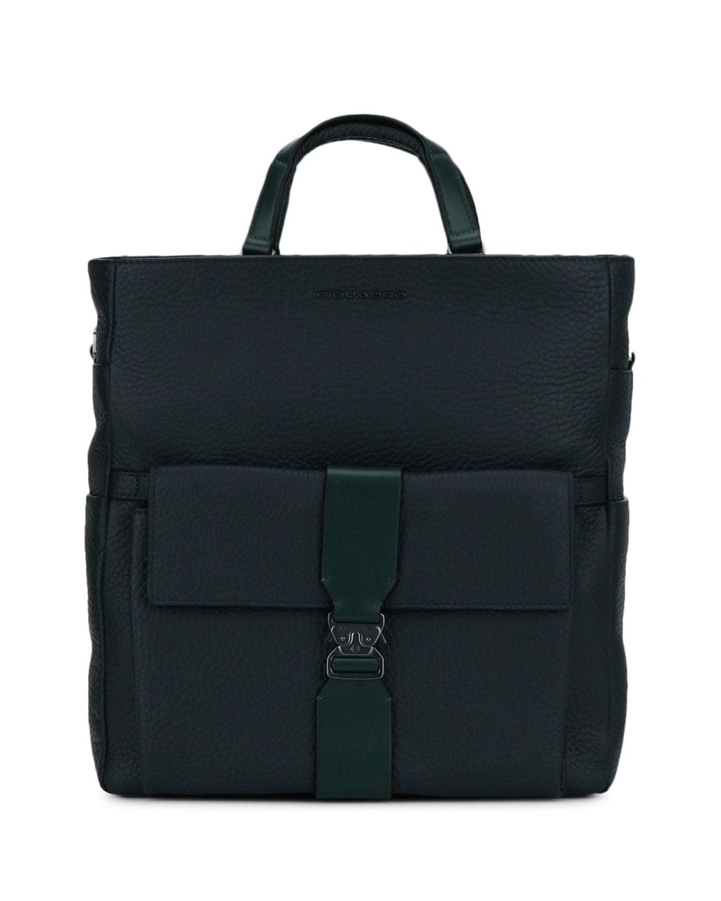 Pilot Rucksacks Piquadro Convertible Tote Handbag With Backpack Carry Option in Black ...