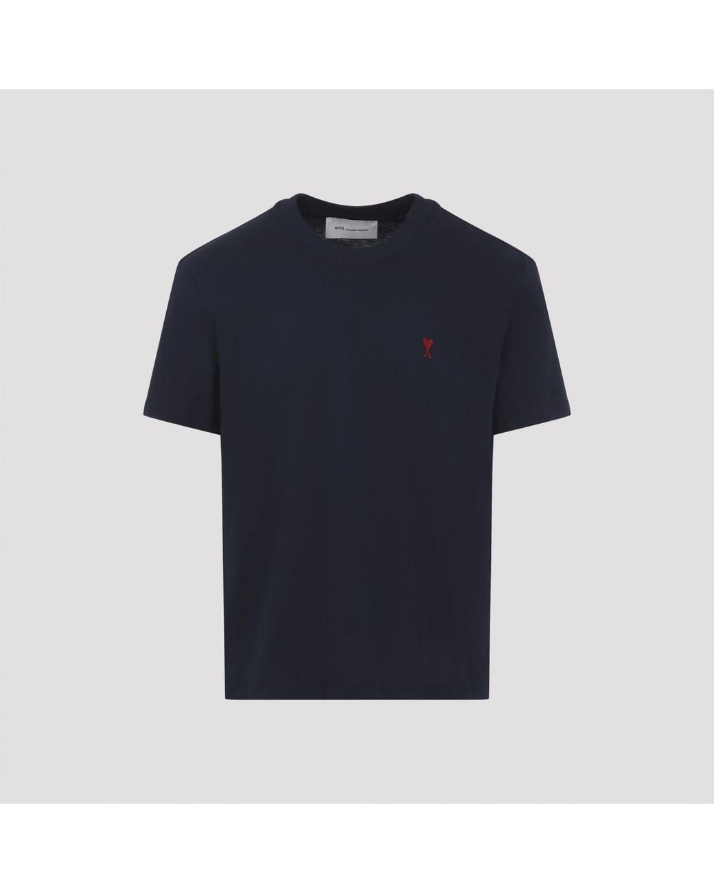 AMI Blue Tshirt for men
