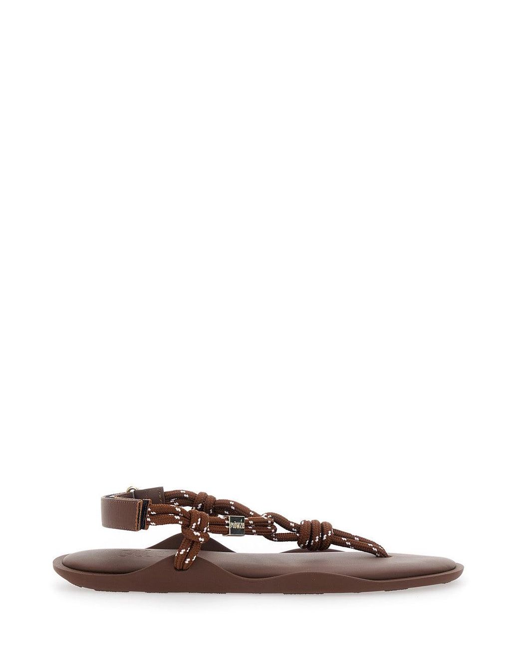 FLOWZE Brown Sandals Flo Leather Blend