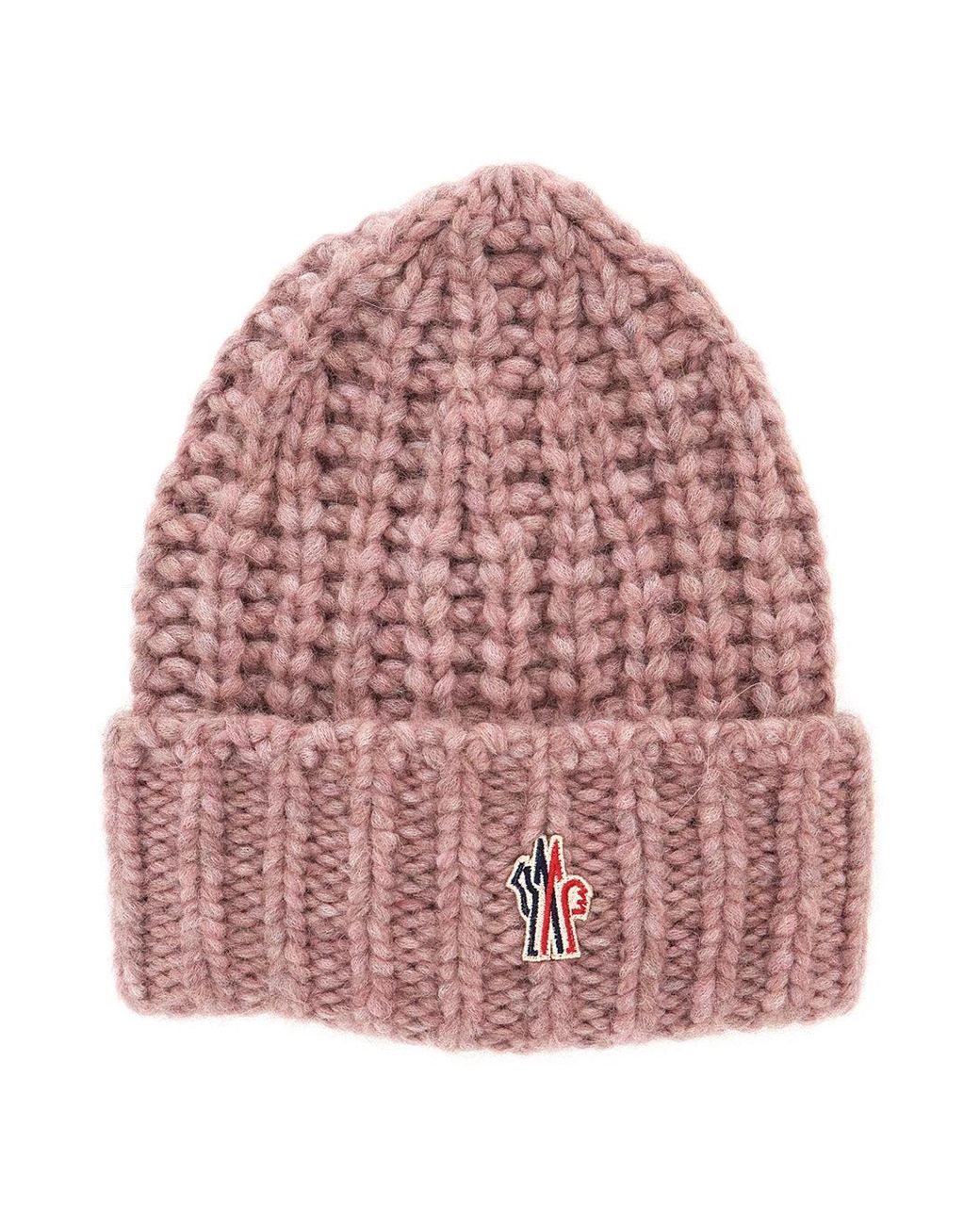 Moncler Pink Mini Hat For