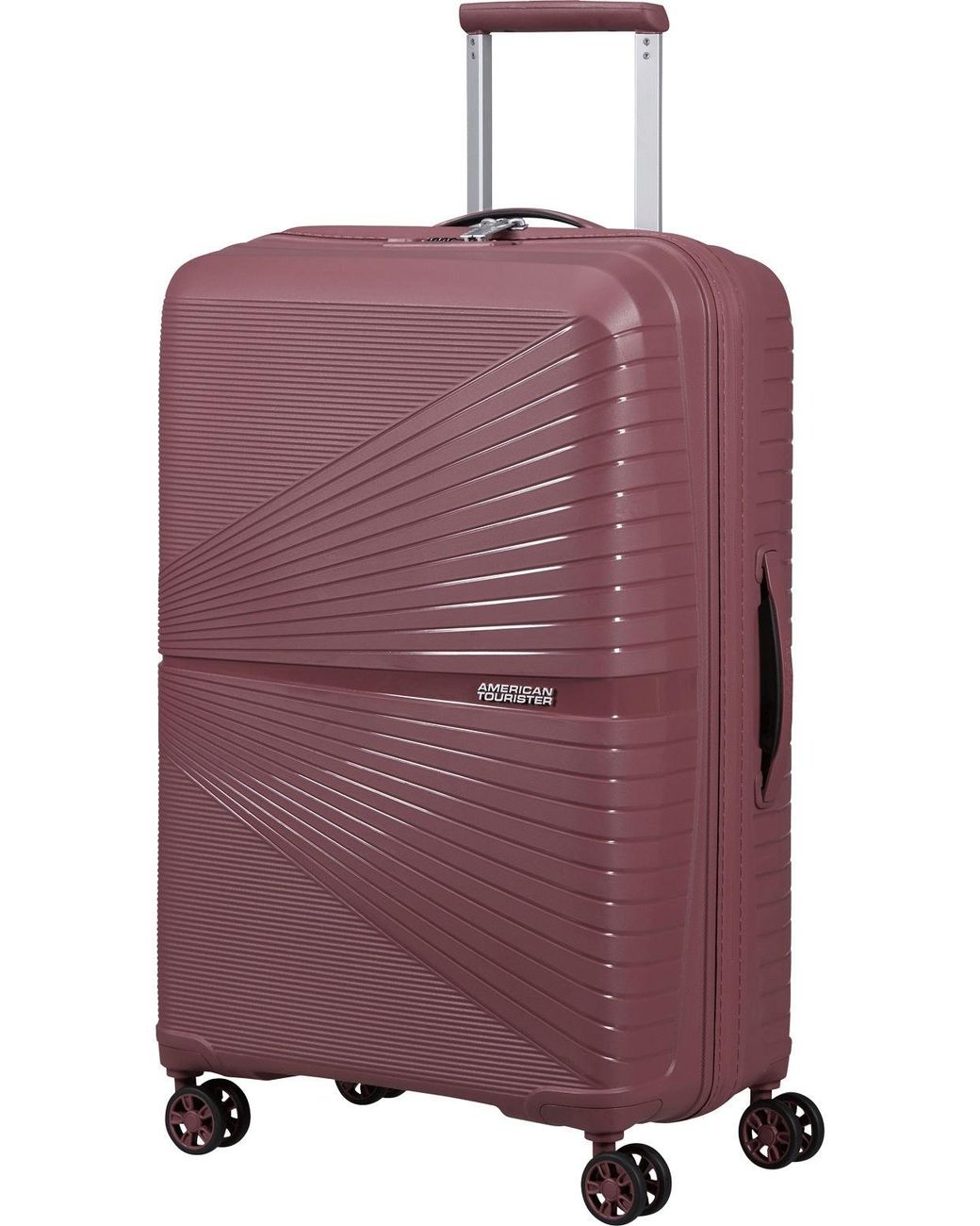 Shell Trolley American Tourister Cm Hard Shell Trolley With Silent Wheels in Purple ...