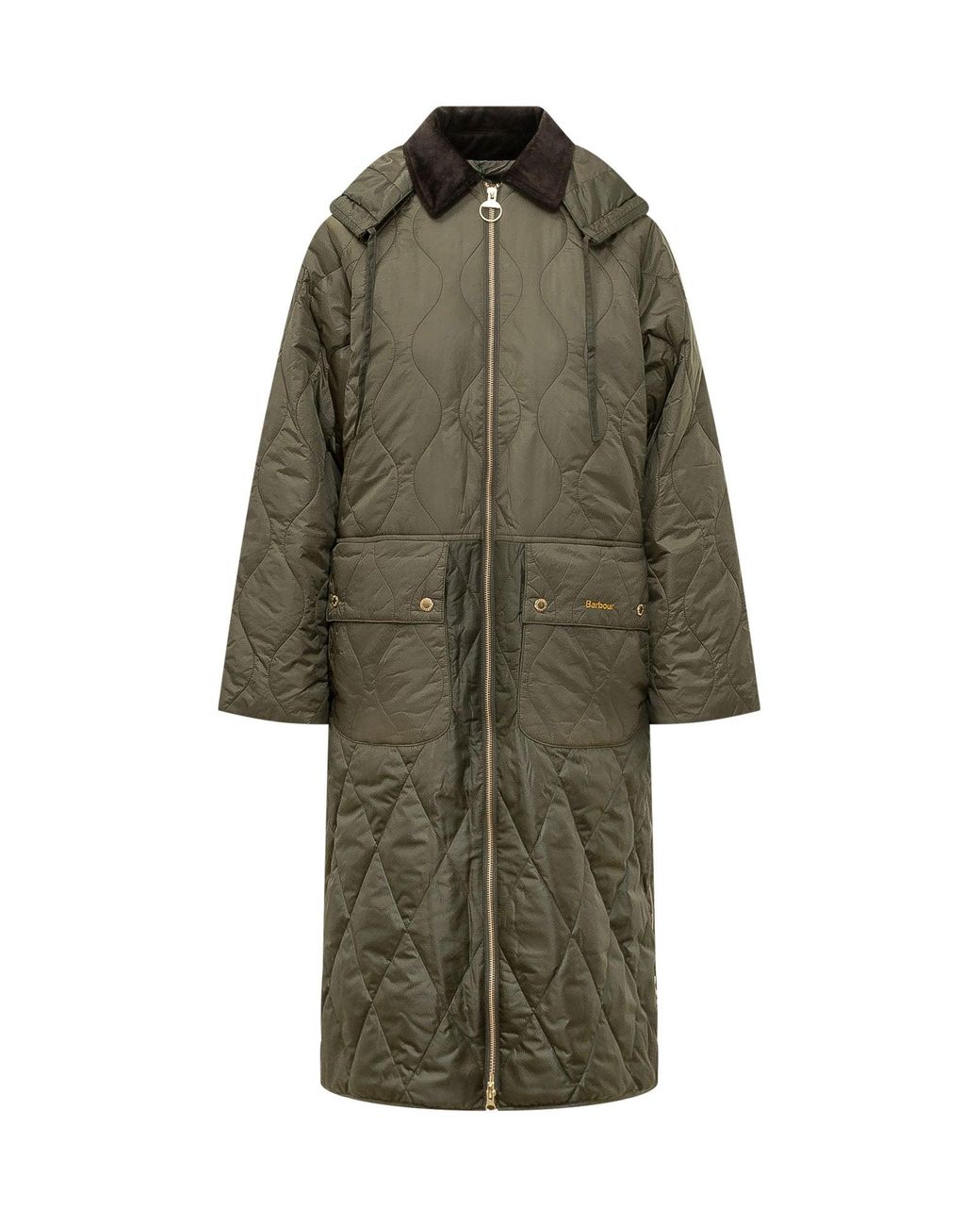 Barbour Green Osbourne Quilted Jacket