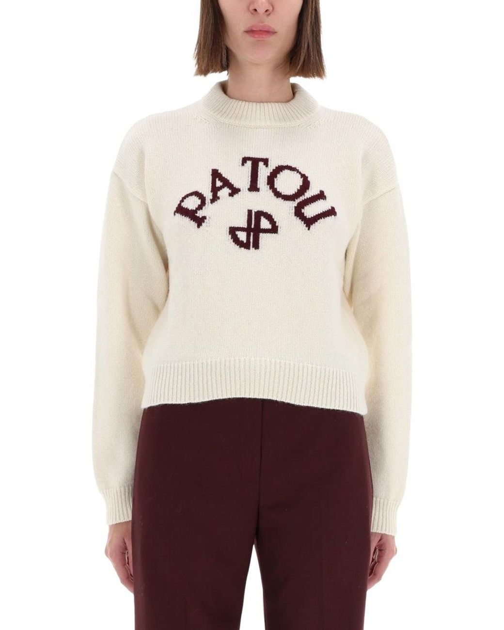 Patou Sweatshirt in Natural | Lyst