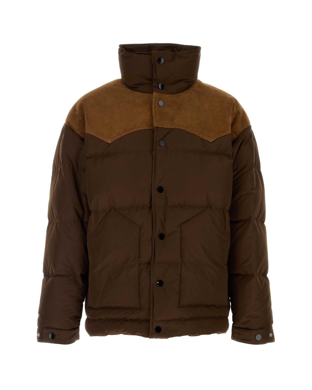 AMI Brown Down Jacket