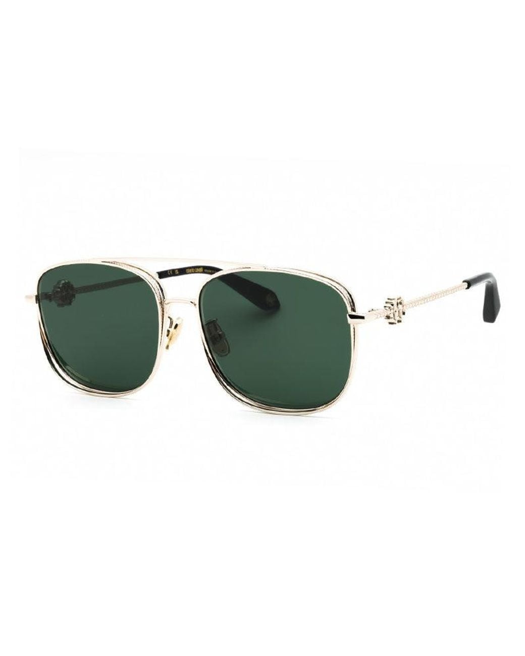 Roberto Cavalli Green Sunglasses Src059M