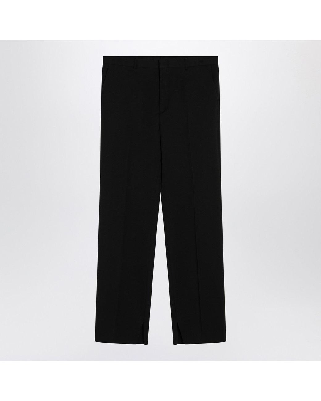 Gucci Black Double-Breasted Wool Suit for men