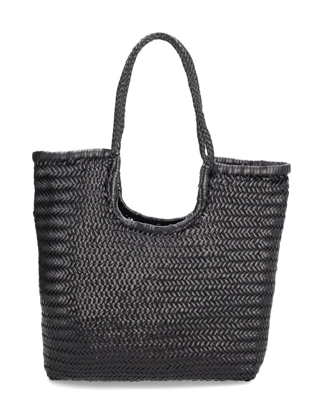 Dragon Diffusion Woven Tote Bag in Black | Lyst