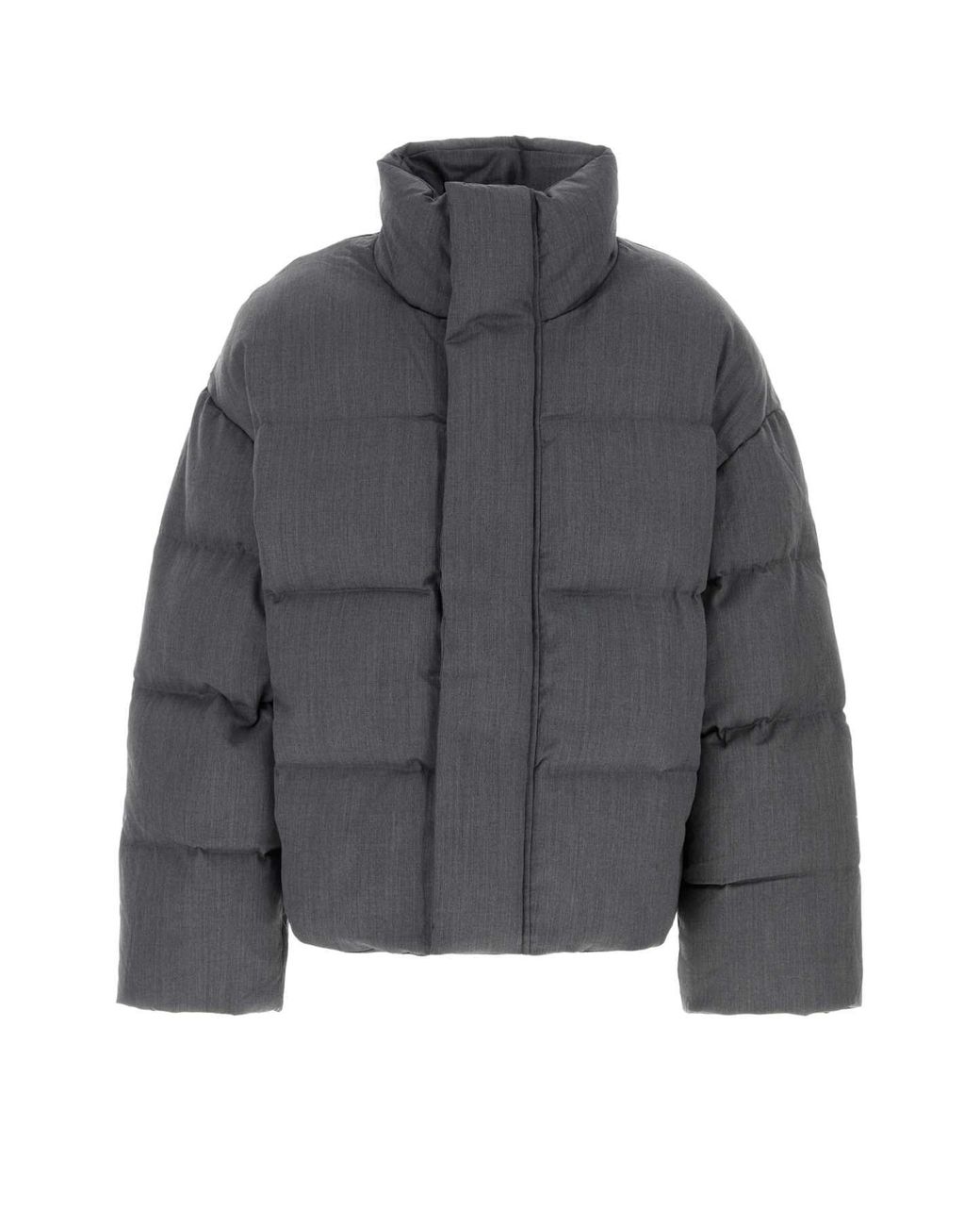 Entire studios Gray Dark Wool Down Jacket