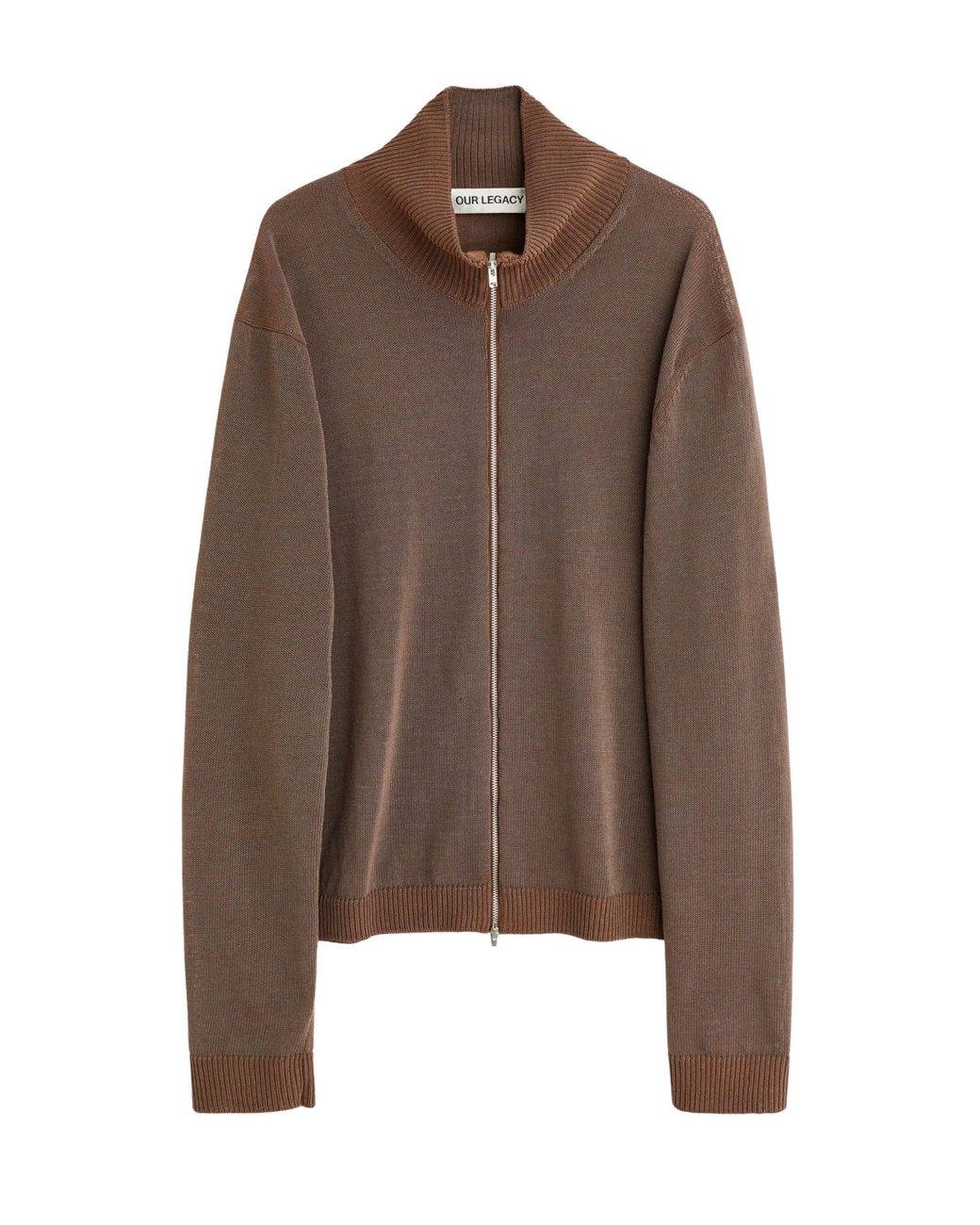 Our Legacy Brown Cardigan Float for men