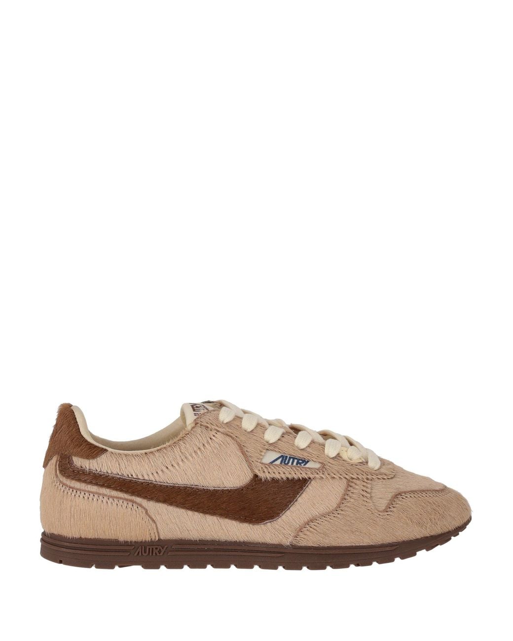 Autry Brown Windspin Low Sneakers