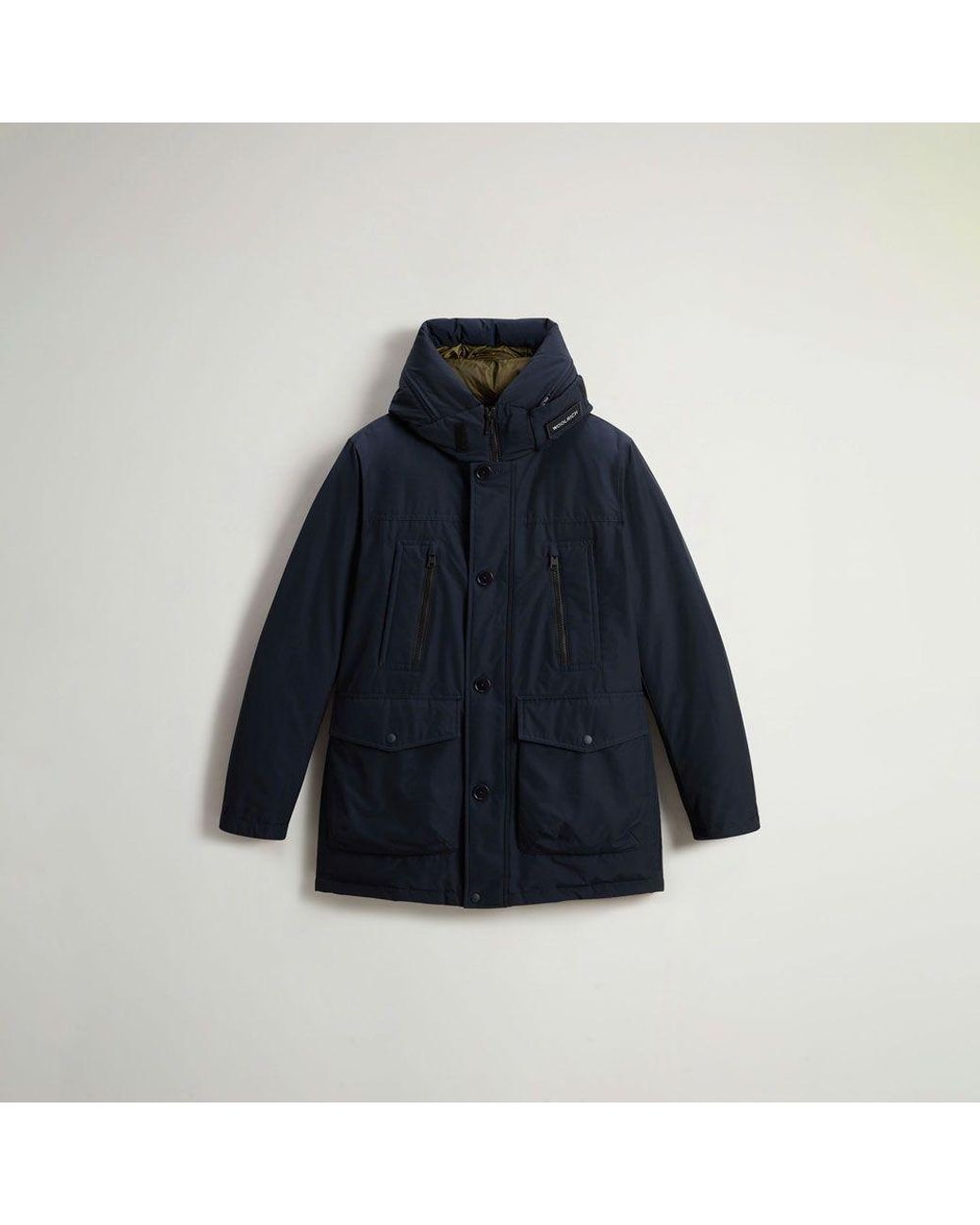 Woolrich Blue Arctic Parka Evolution