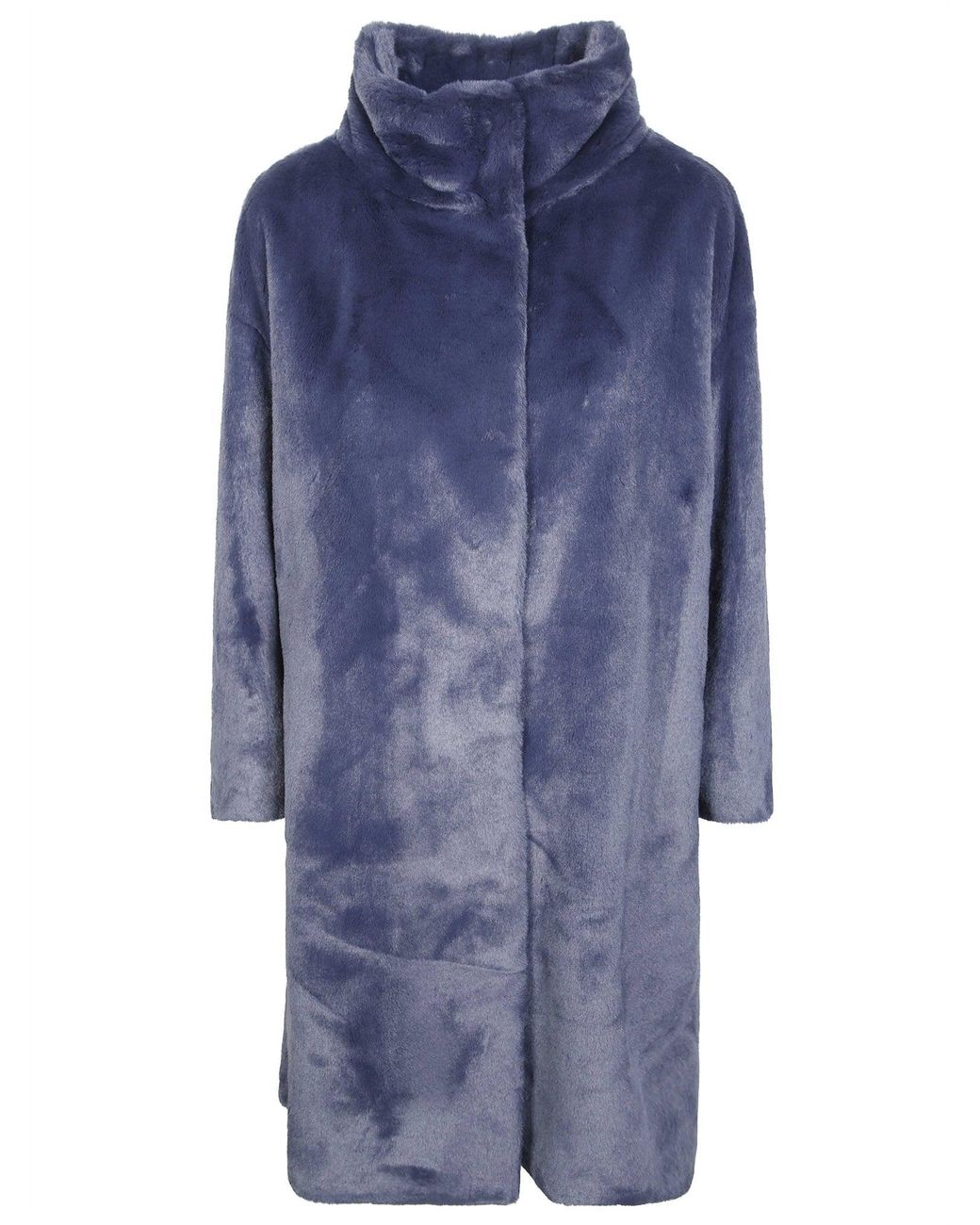 Herno Blue Soft Alternative Overcoat