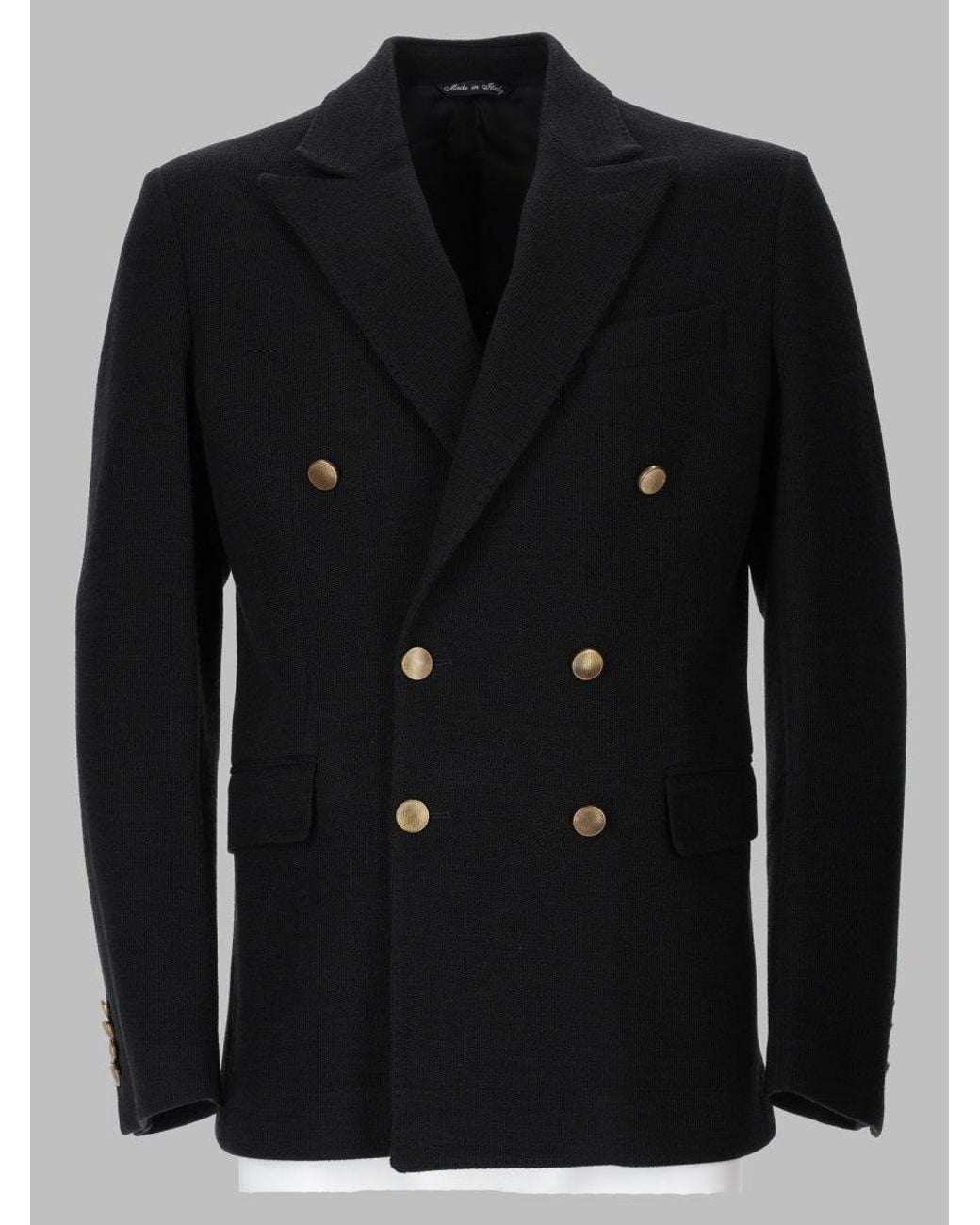 Colamarino Black Plated-Effect Jacket