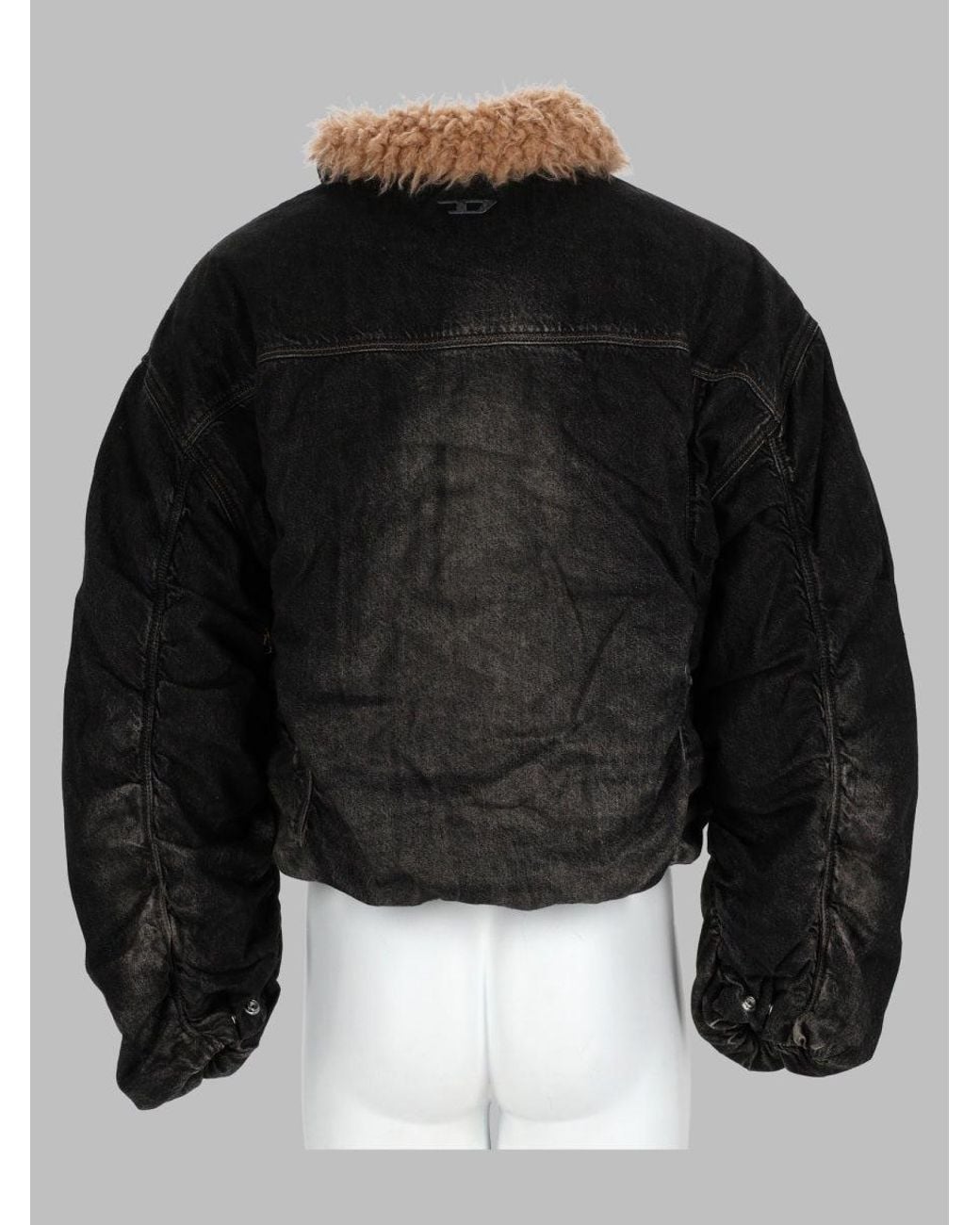 DIESEL Black Style Mini Cotton Jacket For