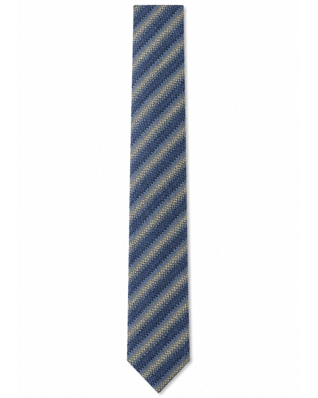 Missoni Blue Silk Tie for men