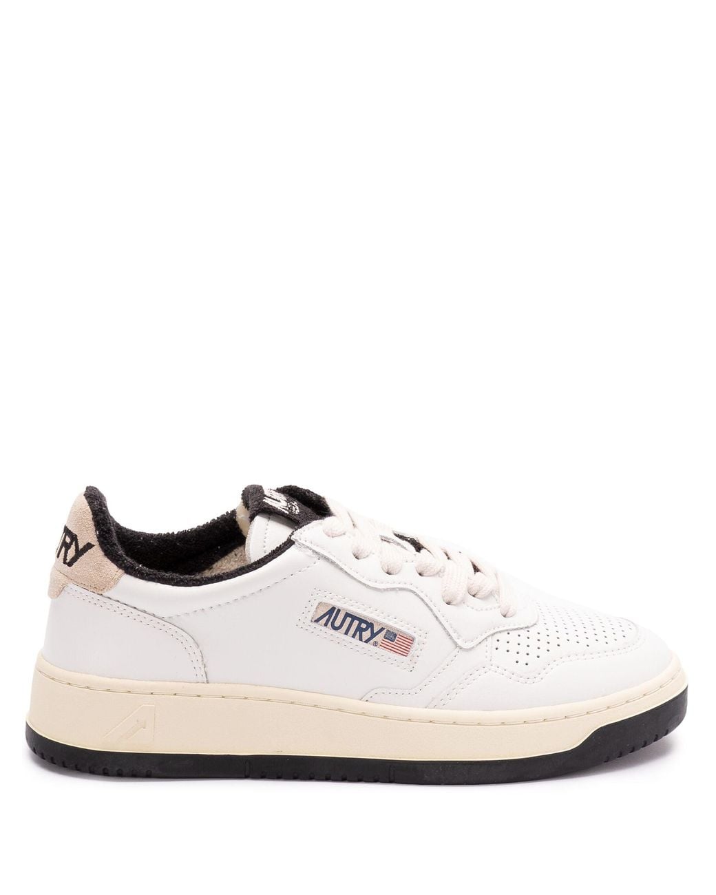 Autry White Medalist Trainers