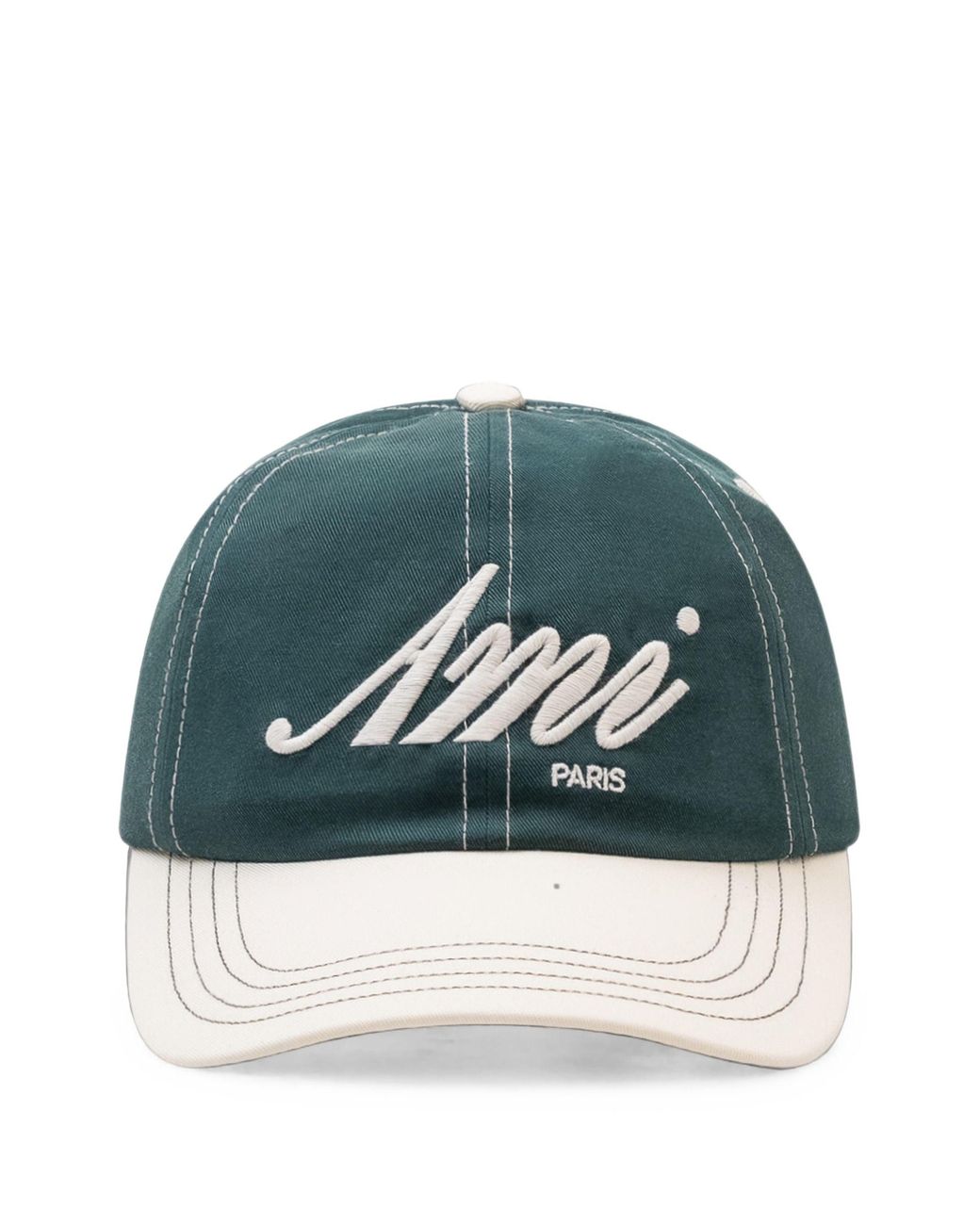 AMI Gray Embroidered Mini Cap For for men