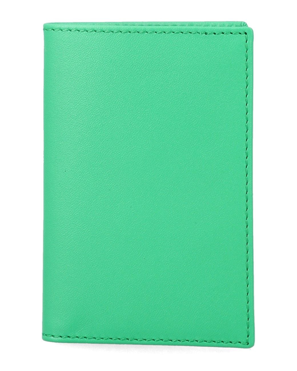 Comme des Garçons Green Wallet Wallet Leather Bifold Wallet