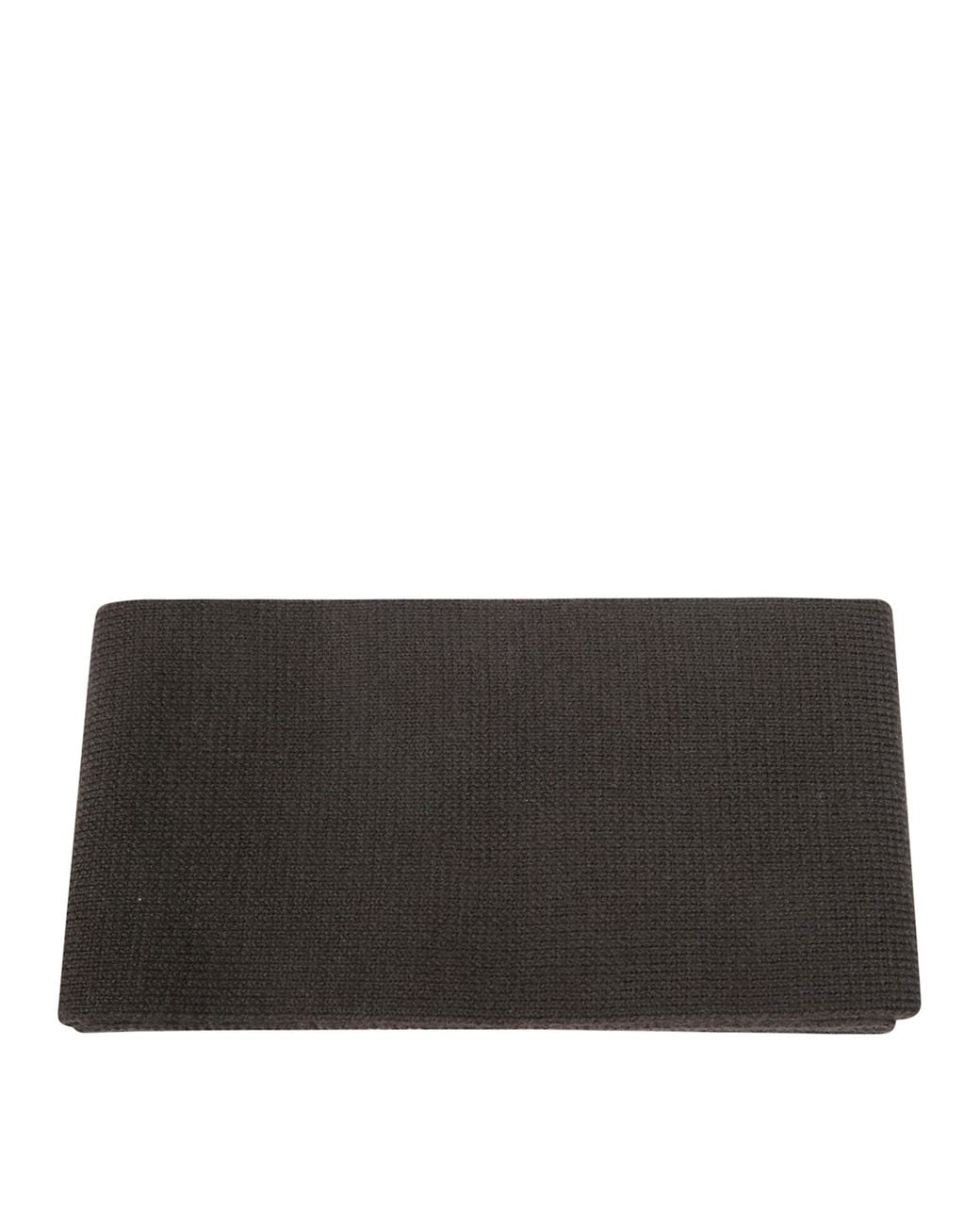 Pas Normal Studios Black Off-Race Knit Scarf For for men