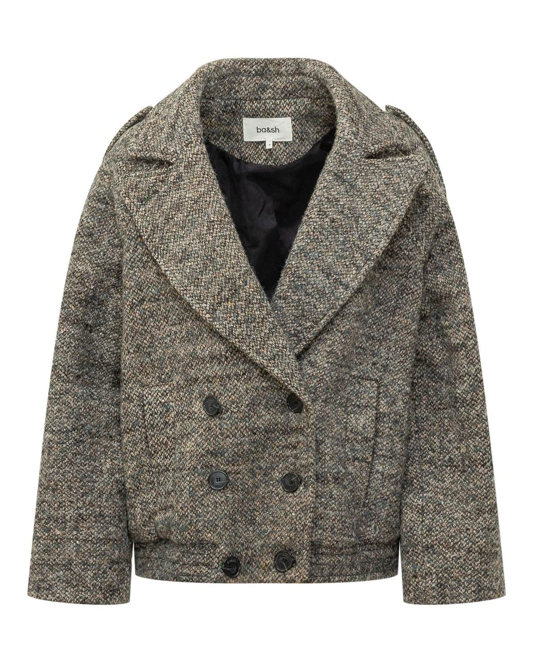 Ba&sh Gray Tristana Statement Jacket