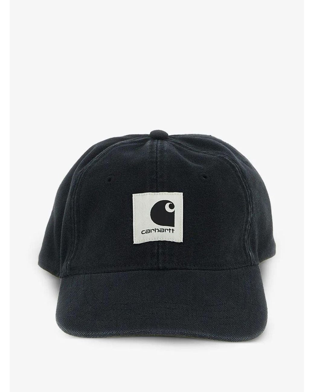 Carhartt Black Logo-Patch Baseball Cap