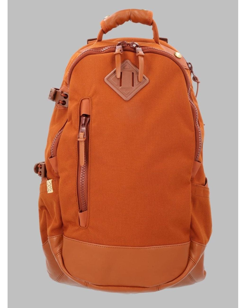 Visvim Orange Nylon Mini Backpack for men