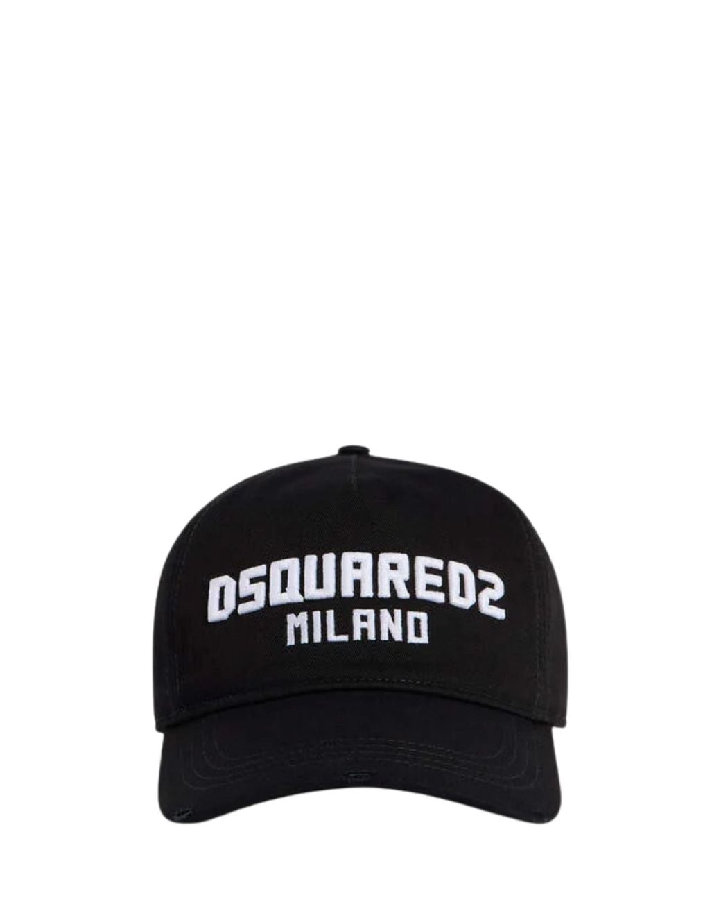DSquared² Black Disquared2 Milano Patch Hat for men