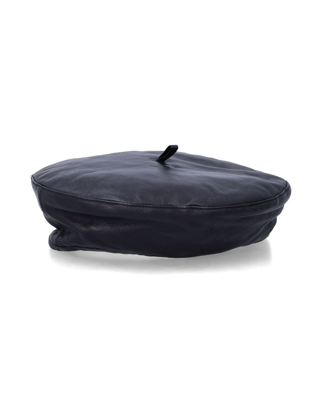 THE GARMENT Blue Leather Beret