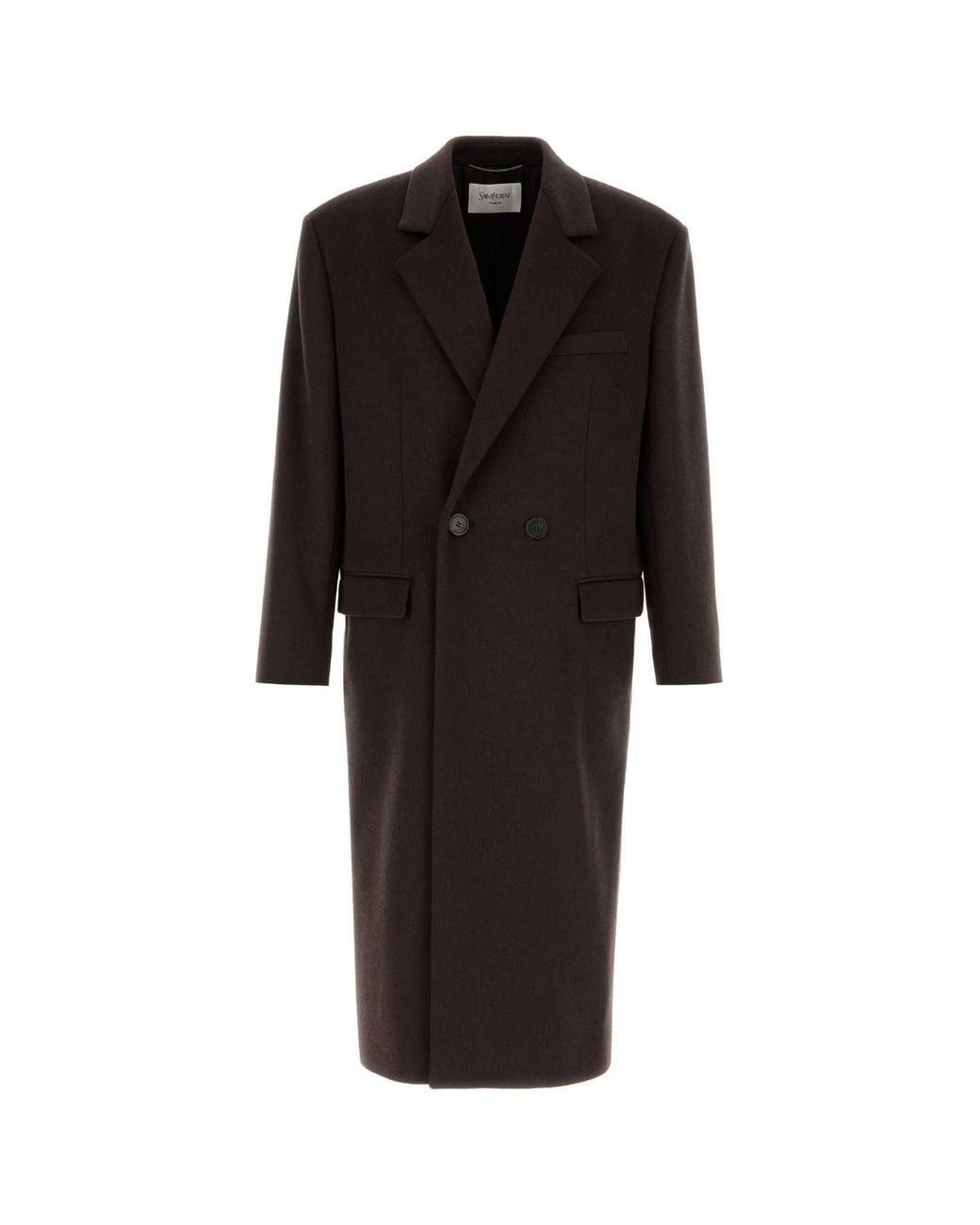 Saint Laurent Black Chocolate Wool Jacket for men