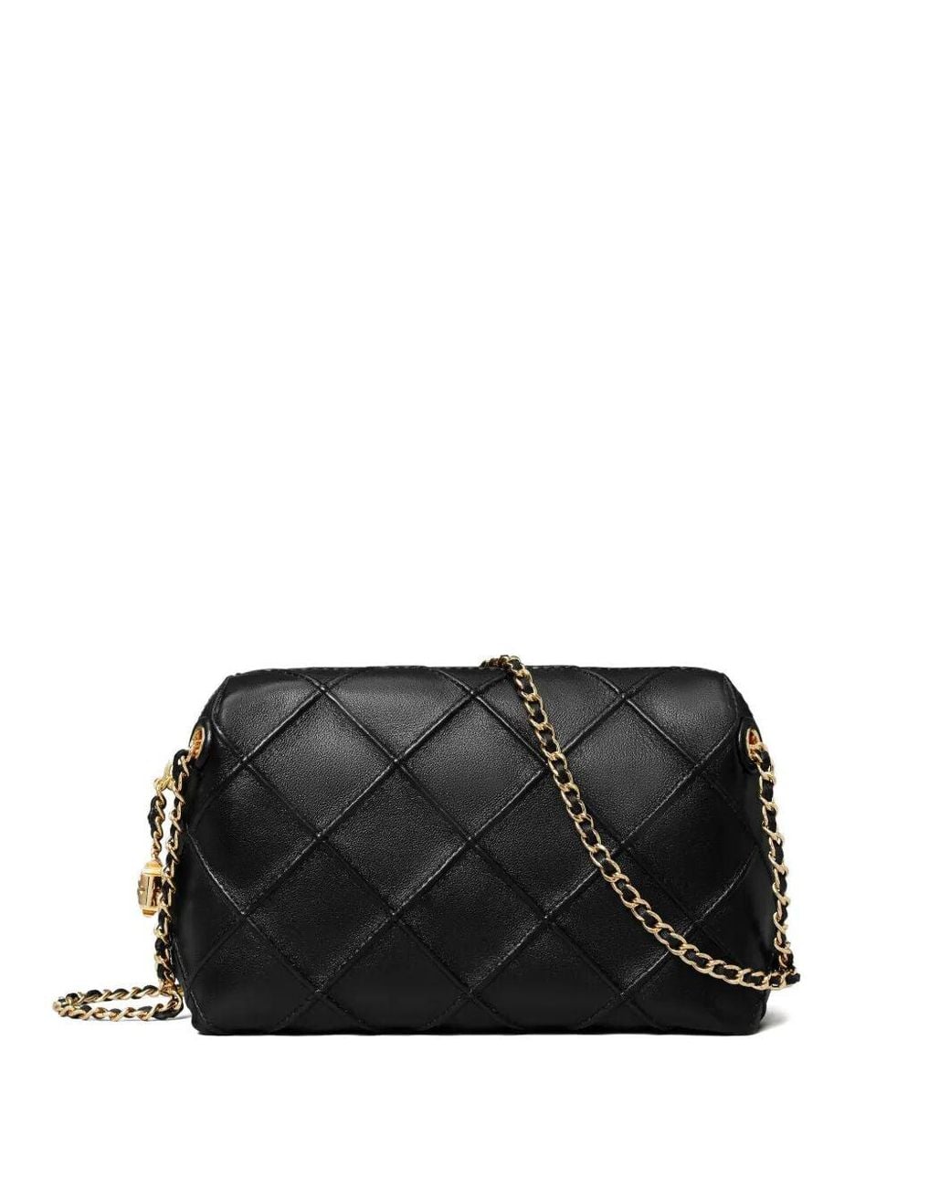 Tory Burch Black Soft 'Fleming' Shoulder