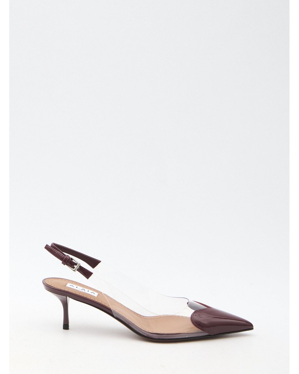 Alaïa White Slingbacks 55 For