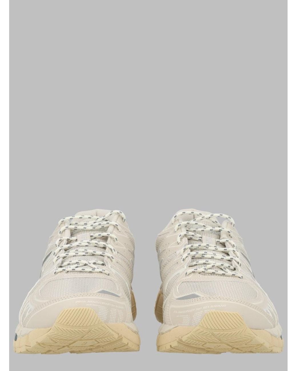 Asics Gray Low-Profile Performance Sneakers