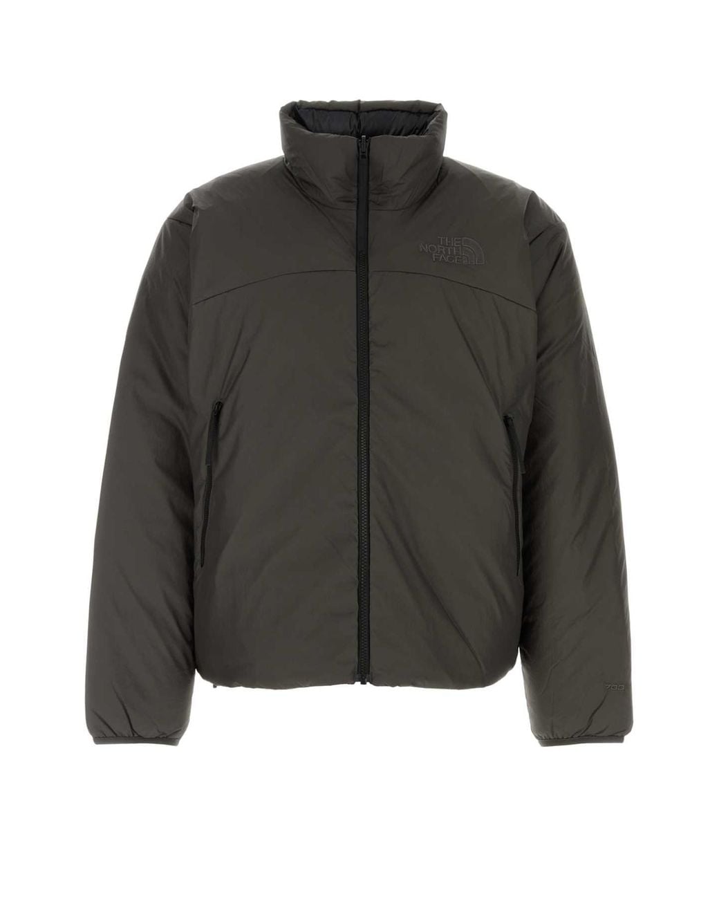 The North Face Black Nylon Pertex Nuptse Reversible Down Jacket for men