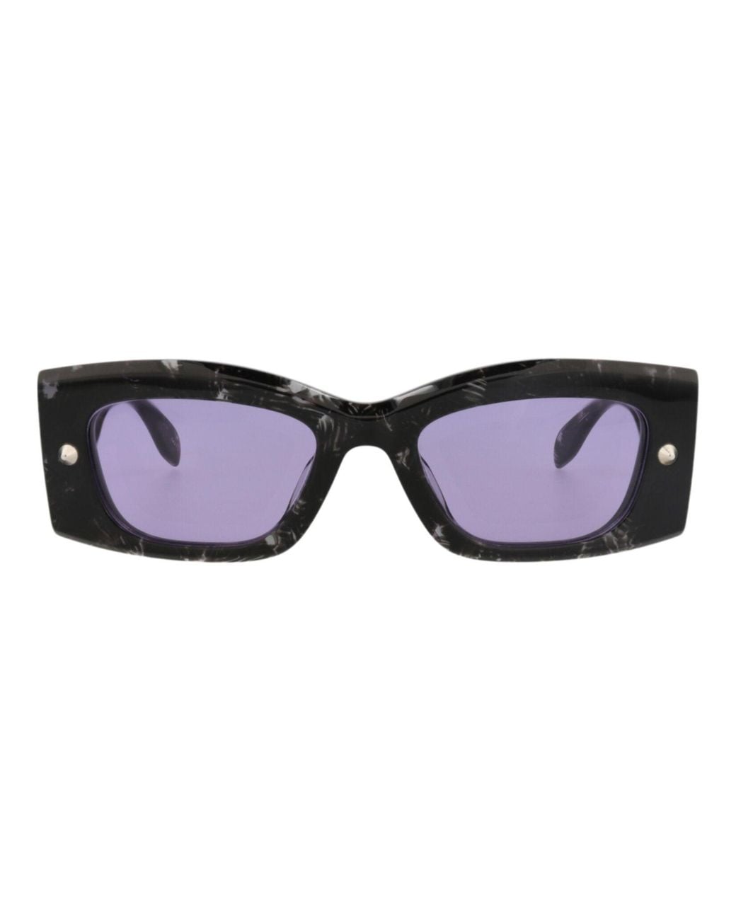 McQueen Blue Am0426S Sunglasses
