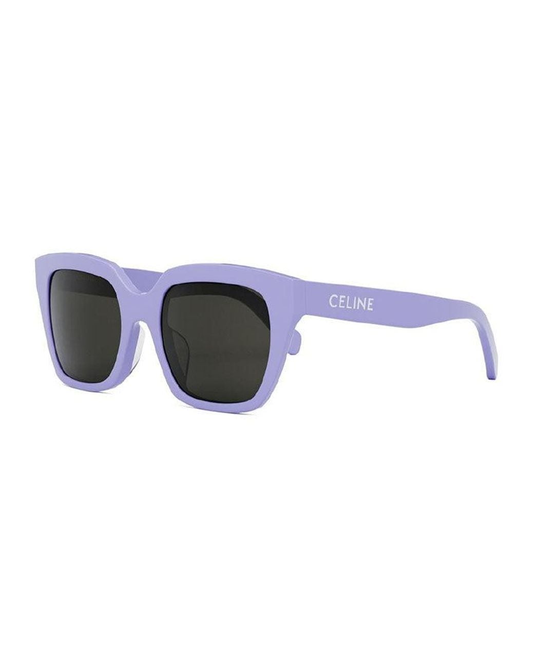Céline Blue Shiny Solid Mini Sunglasses