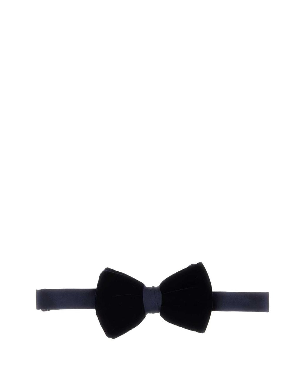 Giorgio Armani Black Silk Bow Tie for men