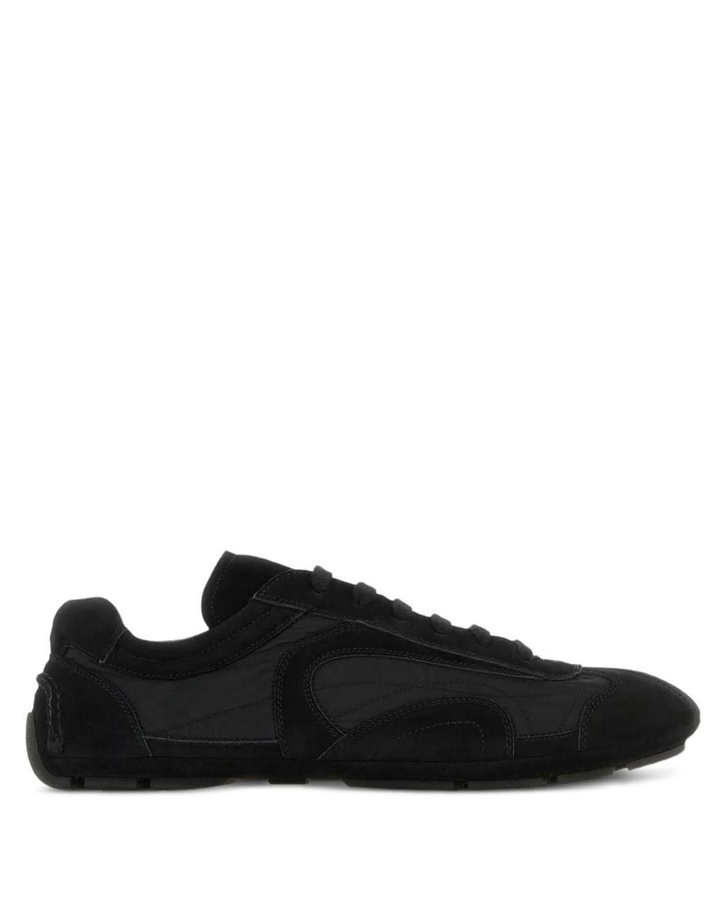 Prada Black Luxury Moccasins for men