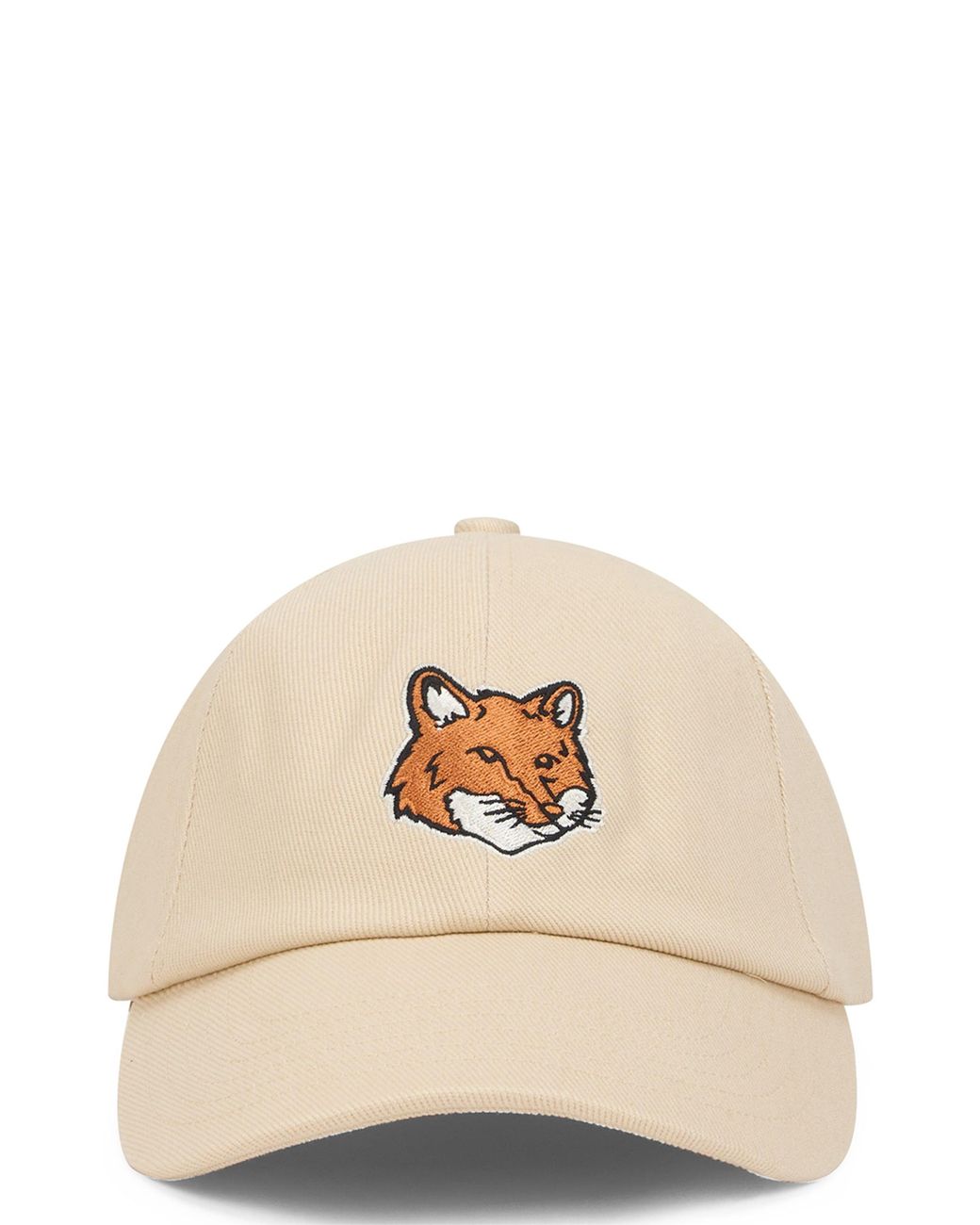 Maison Kitsuné Natural Cotton Cap Hat for men