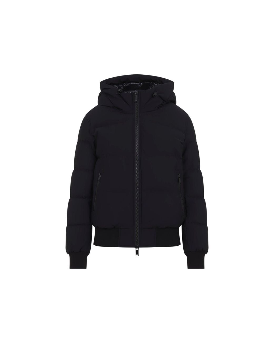 Moose Knuckles Blue Soho Bomber Jacket
