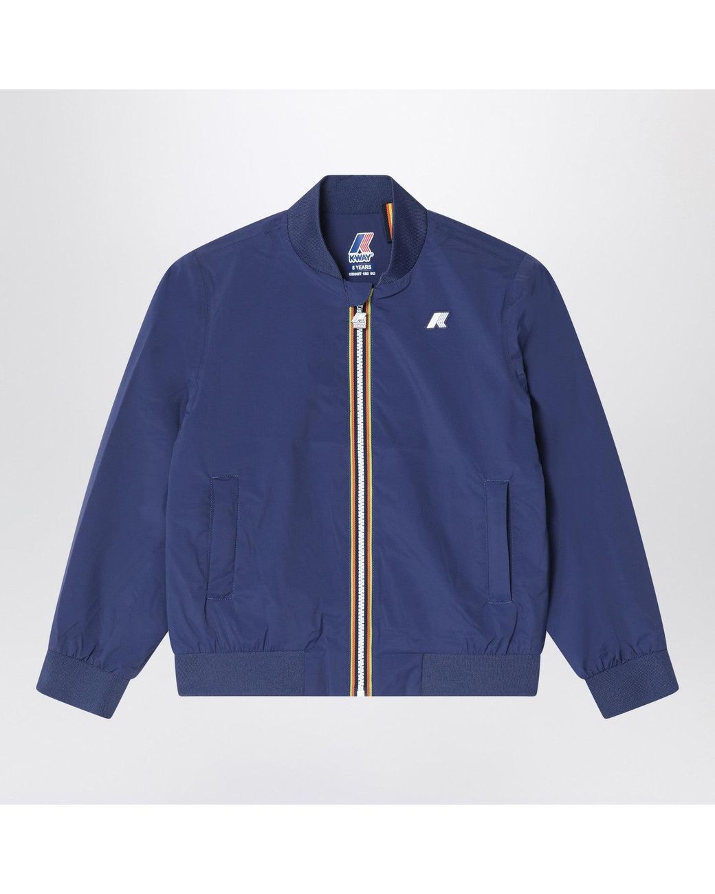 K-Way Blue Aorelian Nylon Jacket