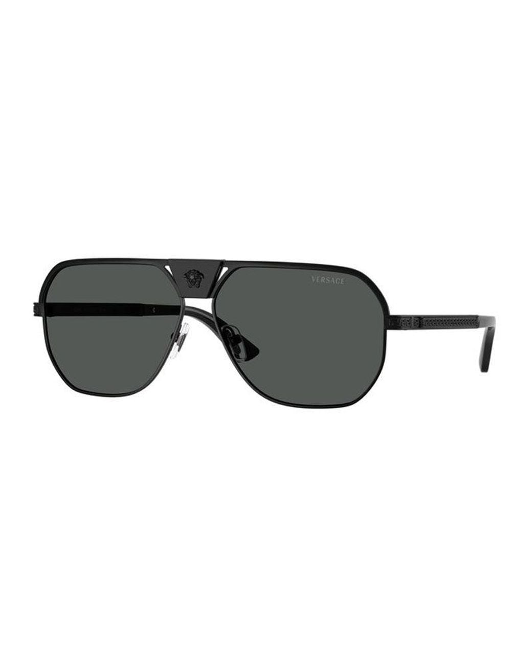Versace Black Ve2294 Mini Sunglasses For for men